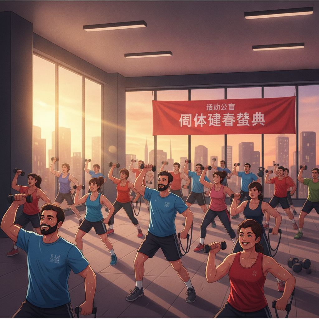 2023年健身活动公告：欢迎加入我们的运动大家庭